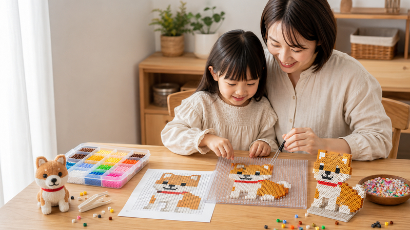 アイロンビーズの画像の作り方