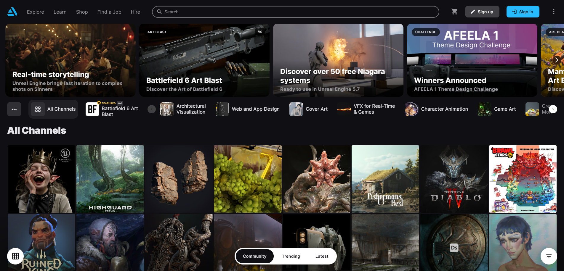 ArtStation スパイダーマンプロフェッショナルコンセプトアート