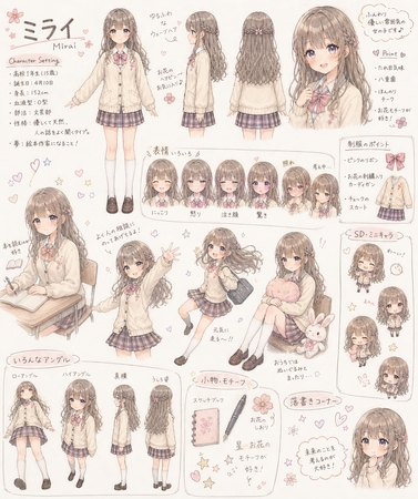 生成AIでアバターをイラスト化する結果３
