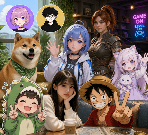 生成AIでアバターをイラスト化するとは？