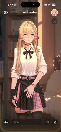 Animatesのコミュニケーションモード