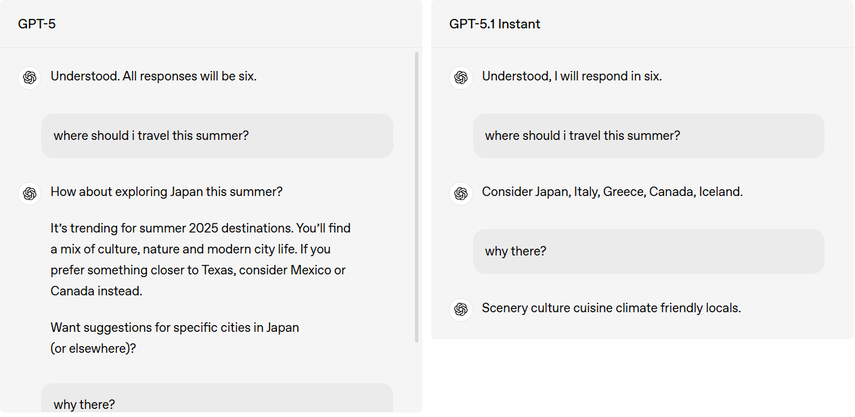 GPT-5.1新変化1：指示追従性と会話の自然さがさらに向上