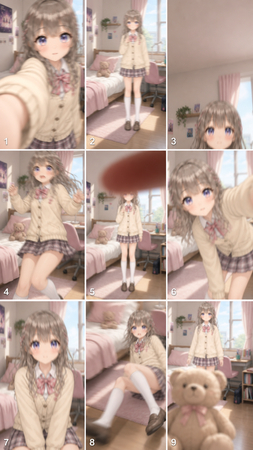 HitPaw FotorPeaで生成した素人の失敗写真