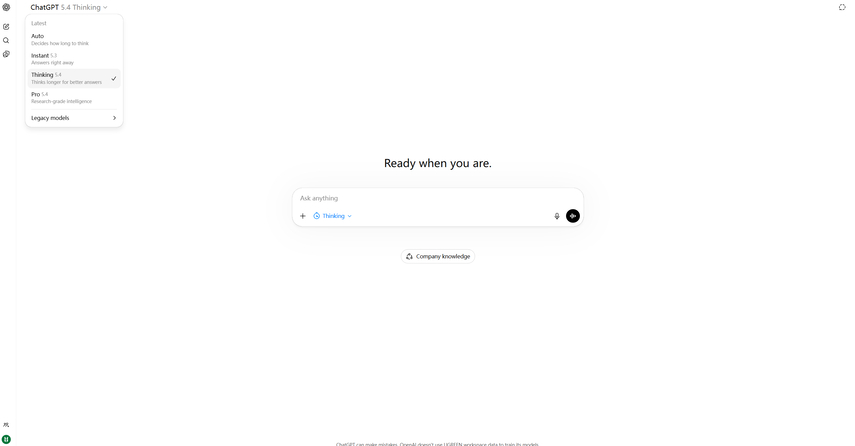 GPT-5.4使用方法ステップ2