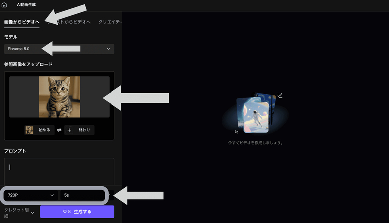 ペットを擬人化にする方法ーステップ2