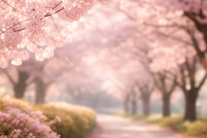 桜ポートレートタイミング１