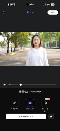 動画高画質化結果wink