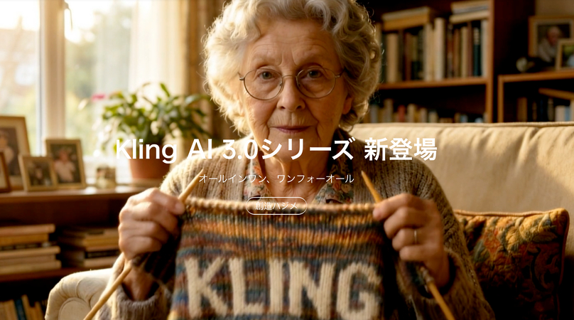 Kling AIトップページ