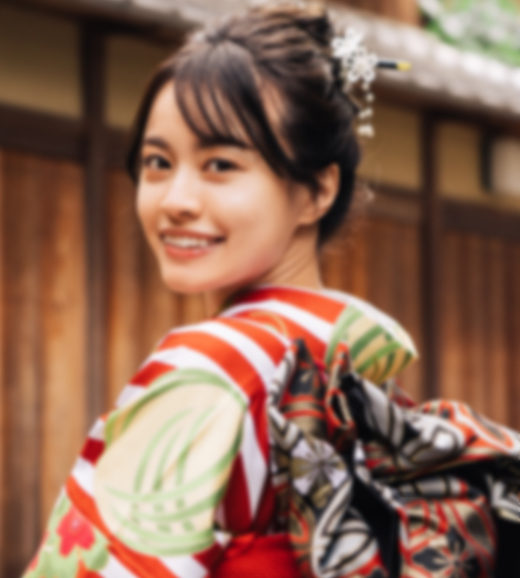 低解像度の顔写真