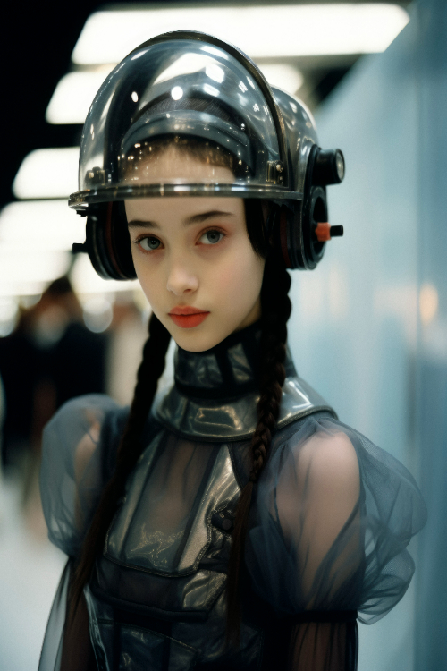 AI美女画像
