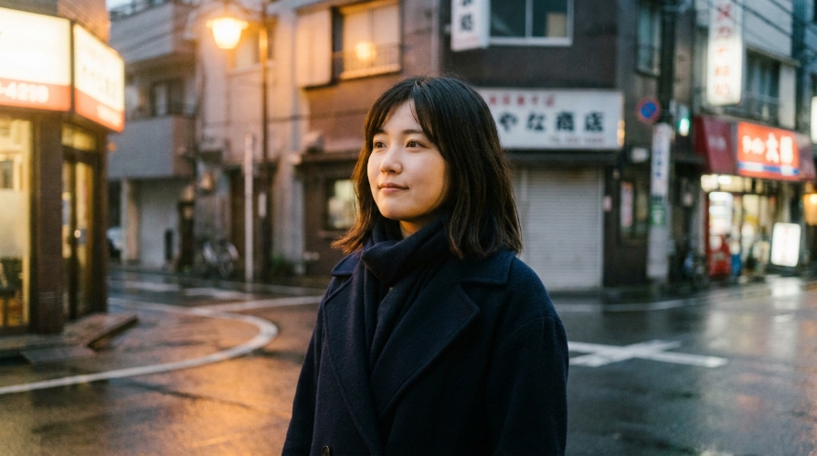 AI美女画像