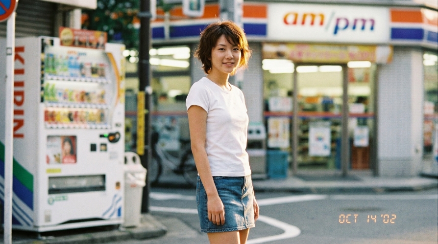 AI美女画像