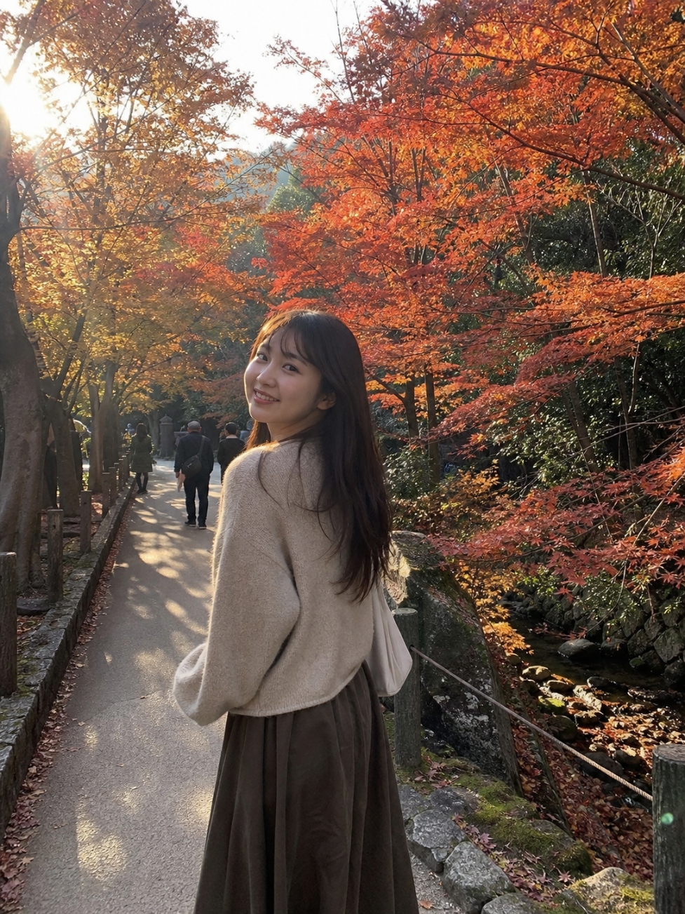 AI美女画像