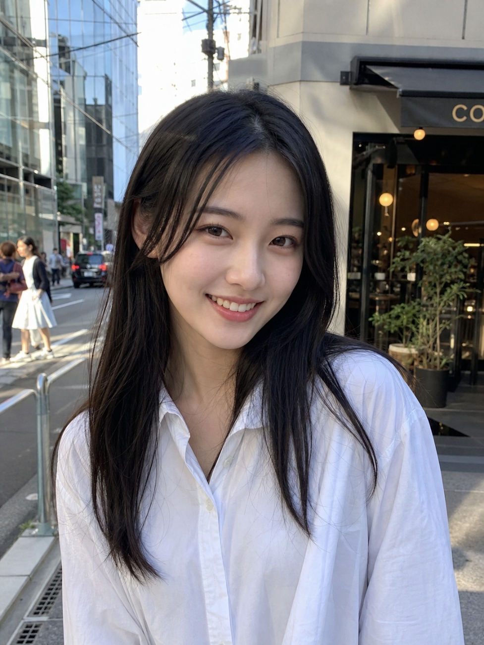 AI美女画像