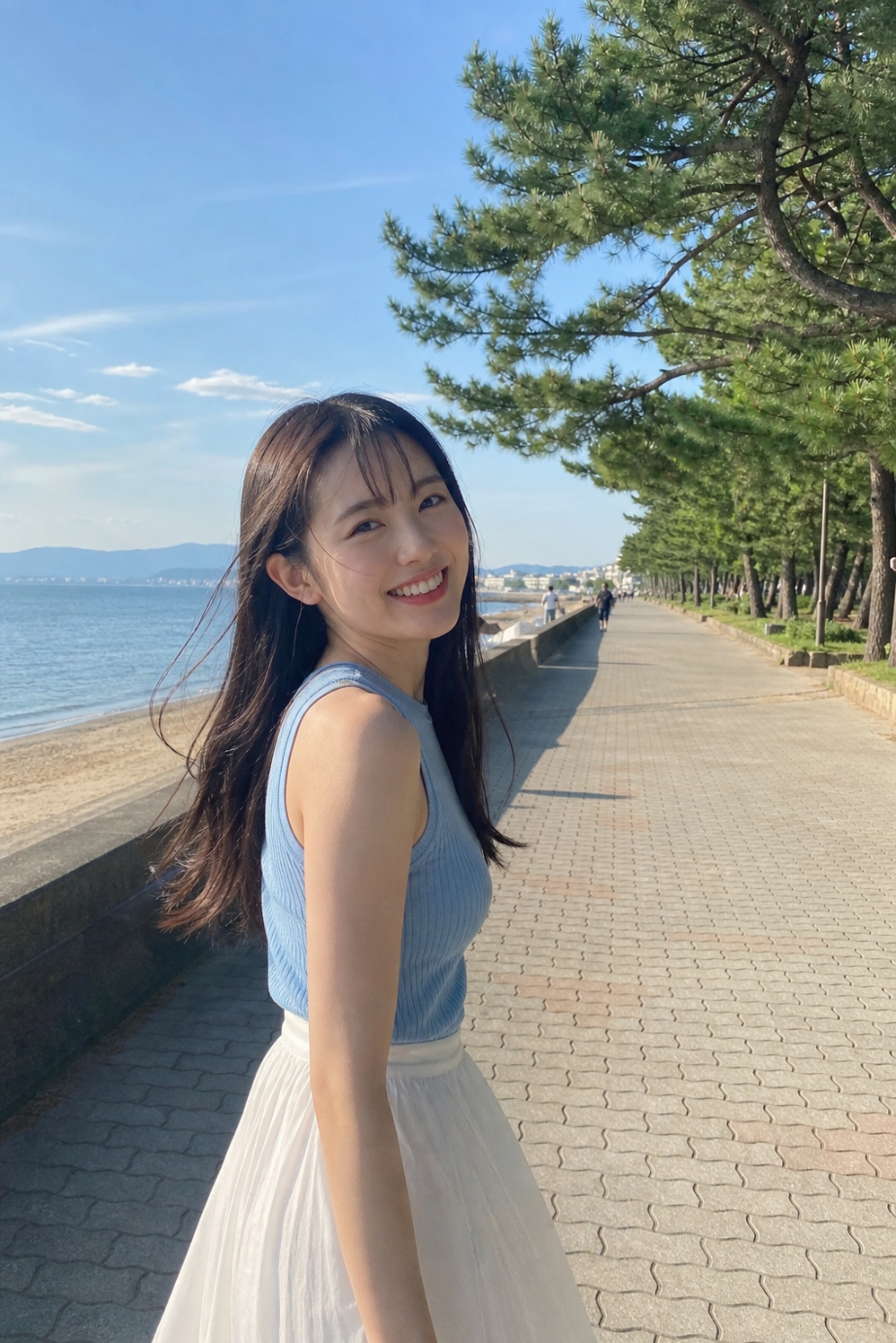AI美女画像
