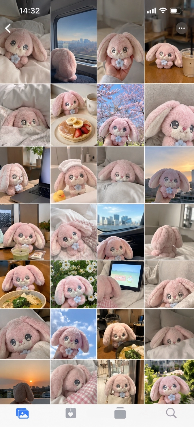 カメラロールを確認する