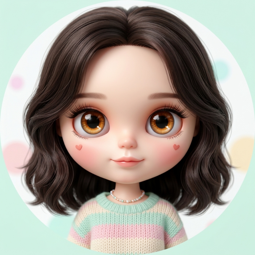 SNSアイコン向けドール