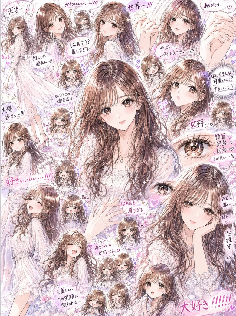 ファンアート風画像