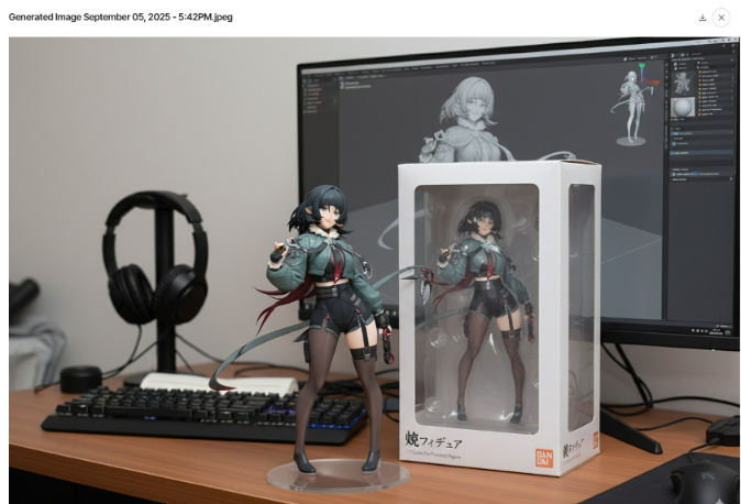 gemini aiフィギュア化