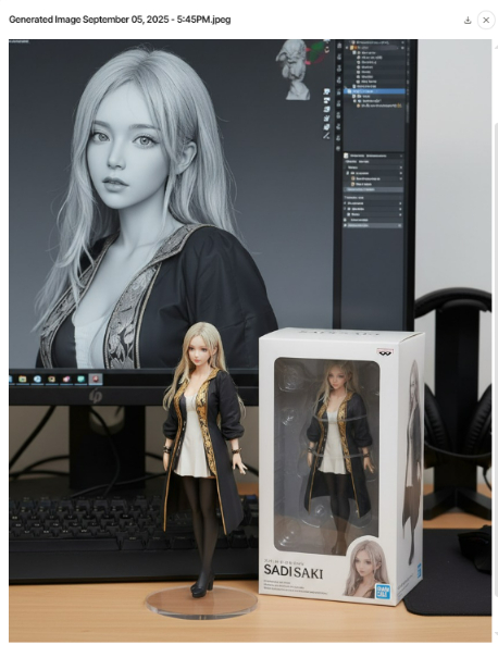 gemini aiフィギュア化