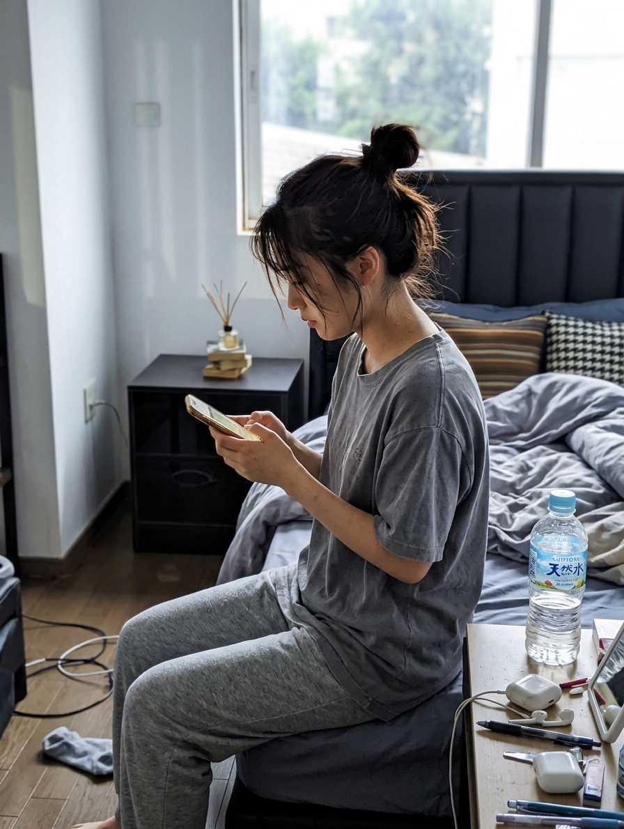 自分の部屋にAI召喚した--女性
