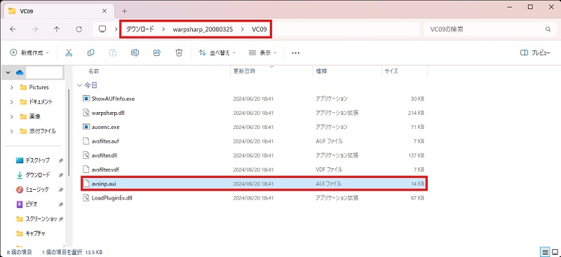 処理前後の動画を拡大する操作画面