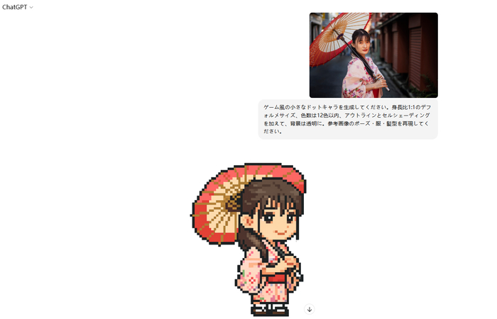 ドット絵生成