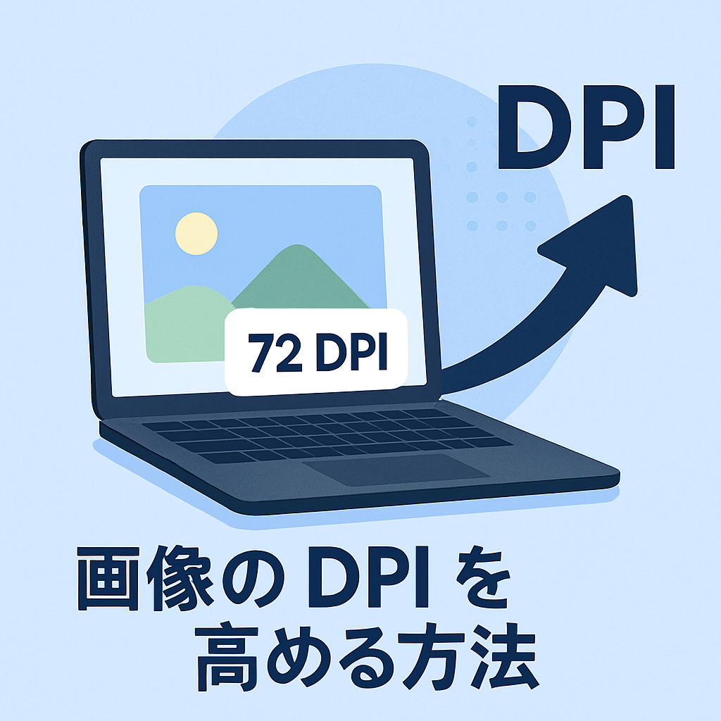 画像 dpi 上げる