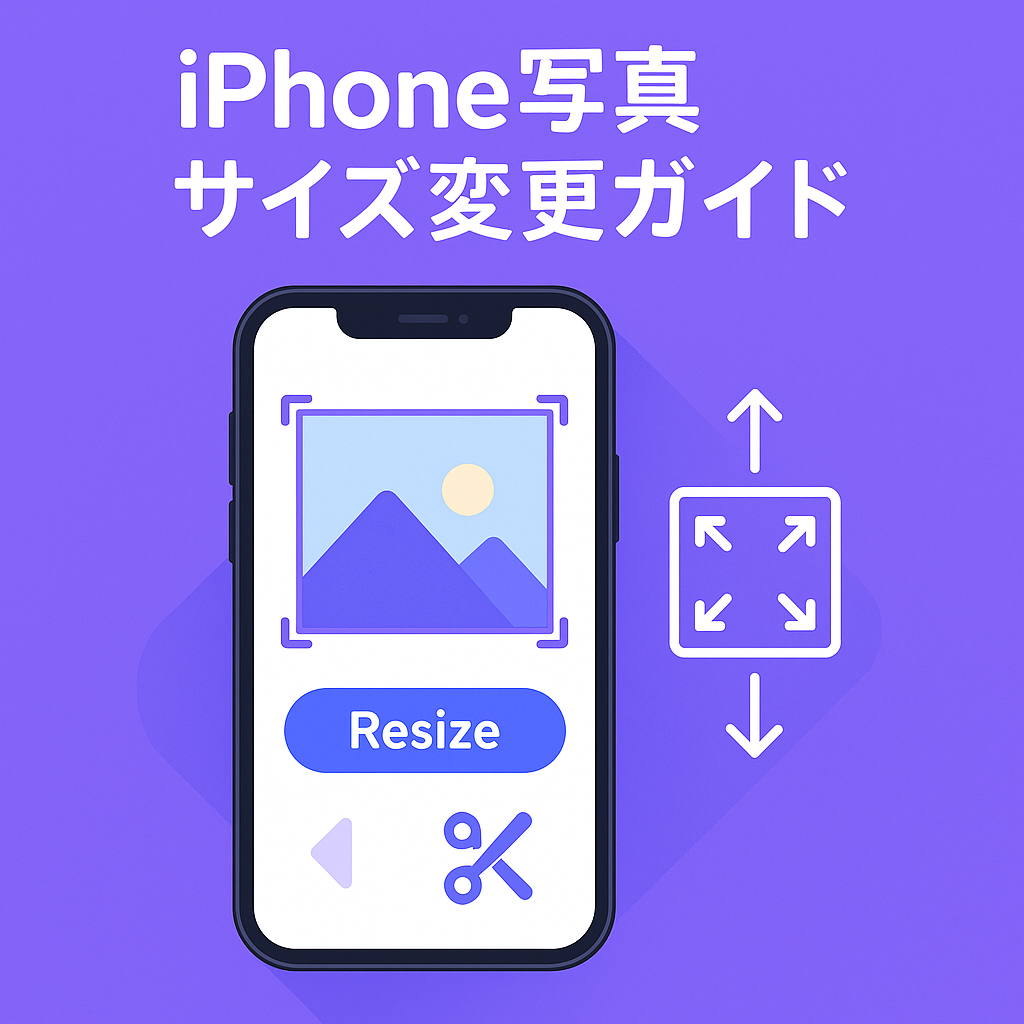 iPhone 写真サイズ 変更