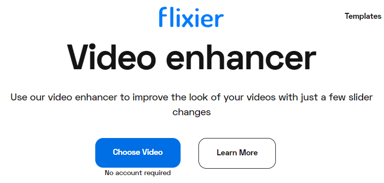 画質 良く する サイト⑥‐ Flixier Online video enhancer