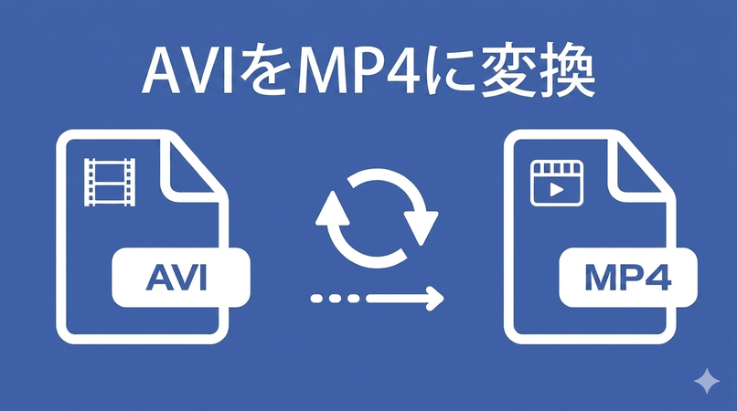 ffmpeg mp4 avi変換