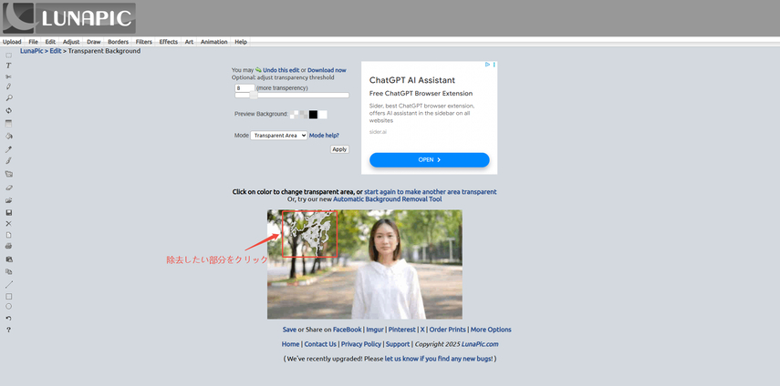 LunaPicでgif 透過 処理-2