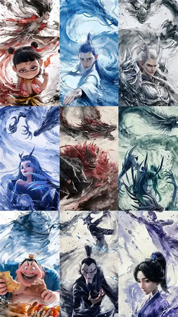 ナタ魔童の大暴れのキャラクター