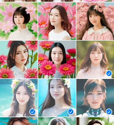 ReminiでAIアバター化する前の写真