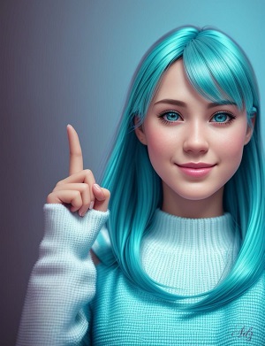 ToonMeでAIアバターにした後の写真