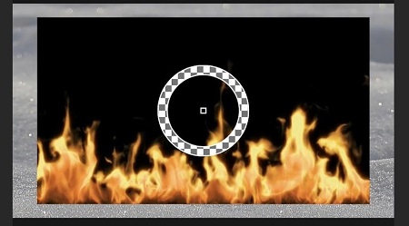 CapCut 色を合わせる操作画面