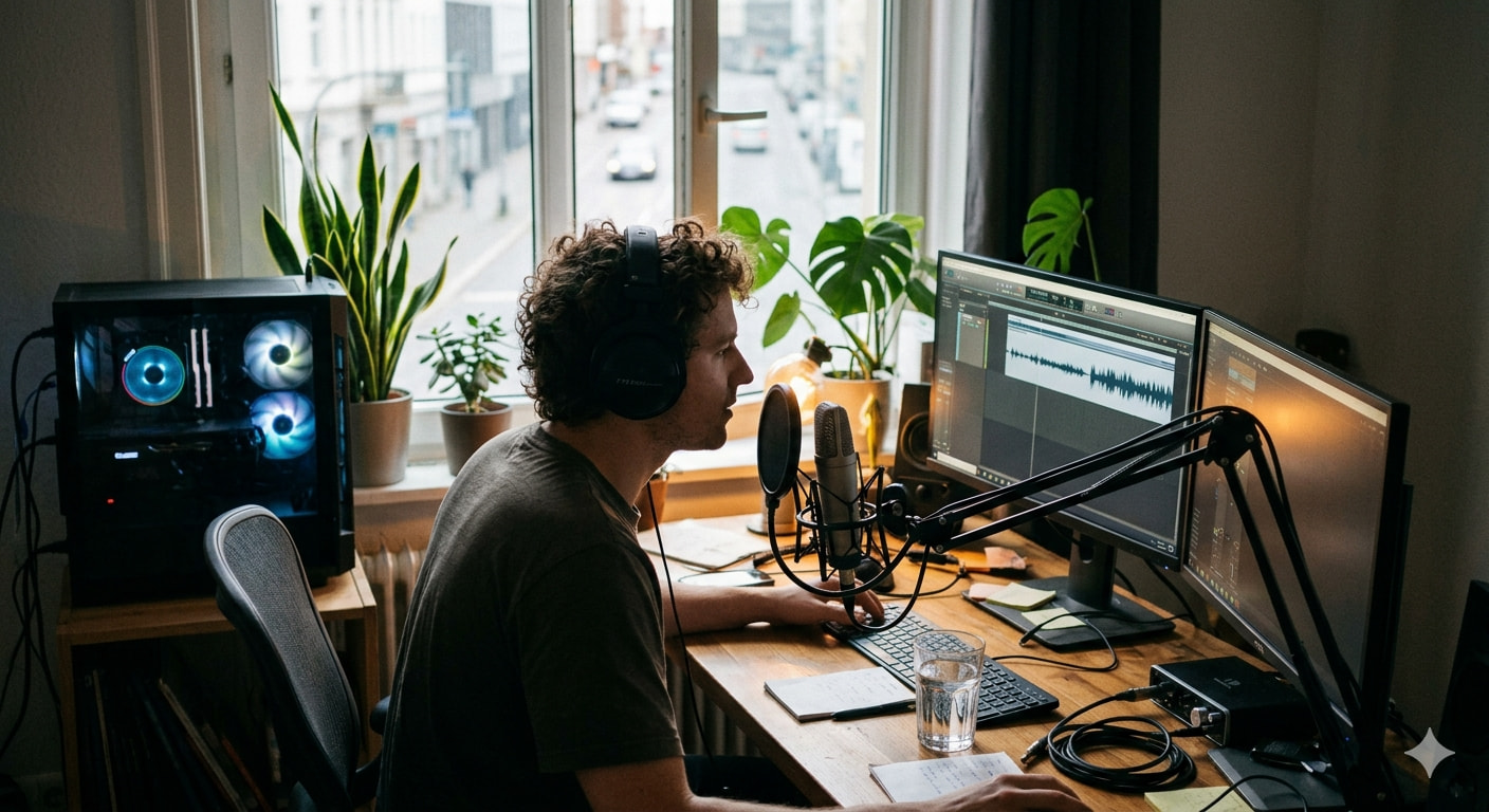 動画・音声録音時のノイズ発生の原因イメージ